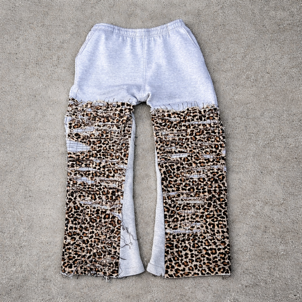 cheetah boro sweatpants
