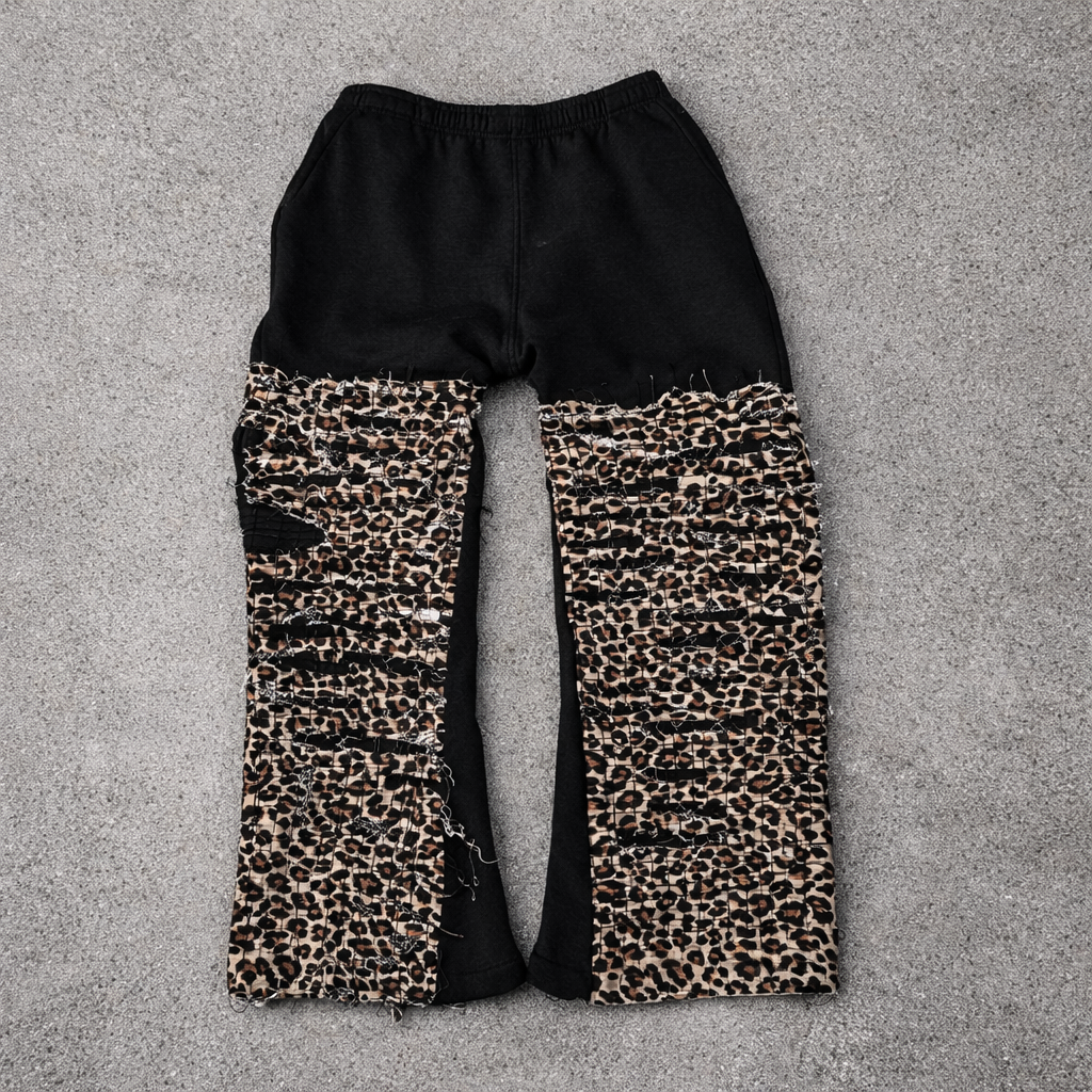 cheetah boro sweatspants
