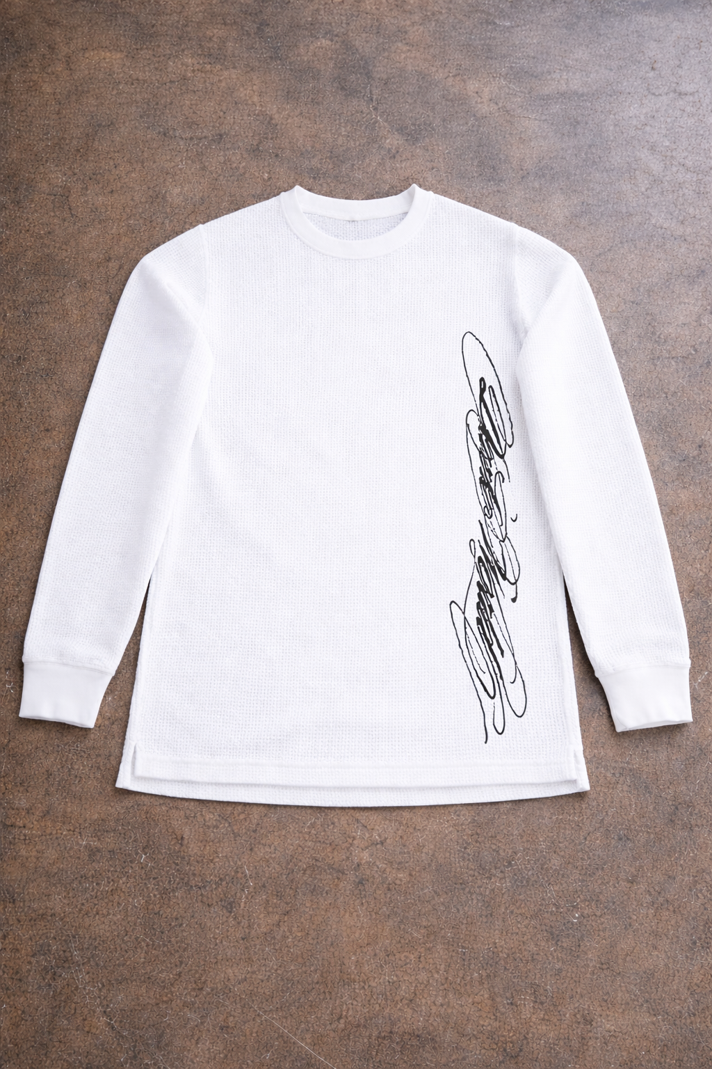 side print long sleeve thermal